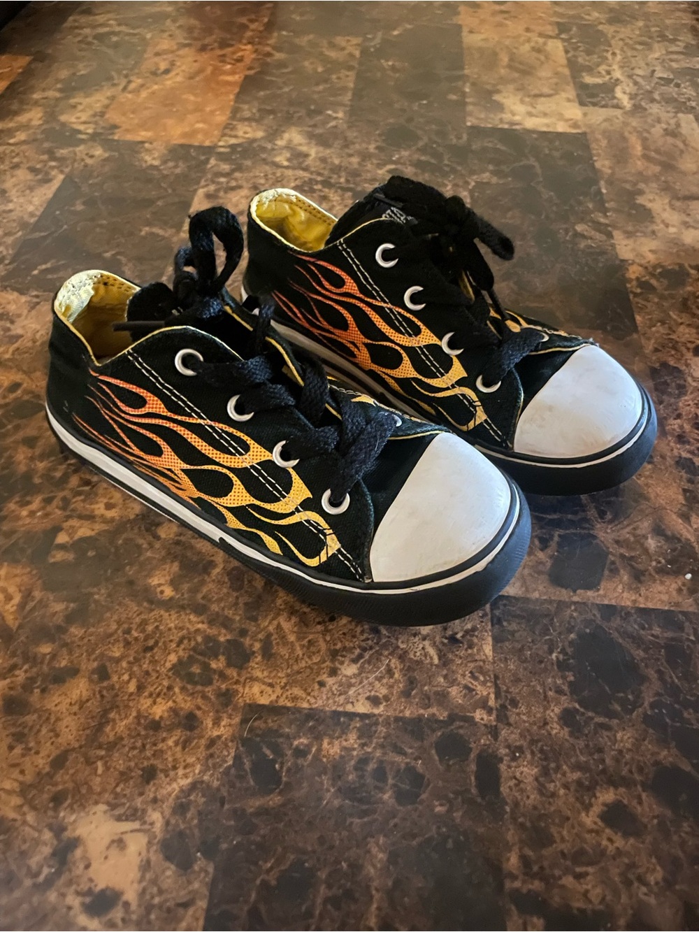 Flame Converse Toddler Boy Size 10